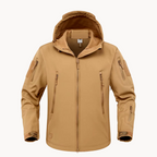 Veste à Capuche Étanche Ultralégère pour Homme, coloris Kaki