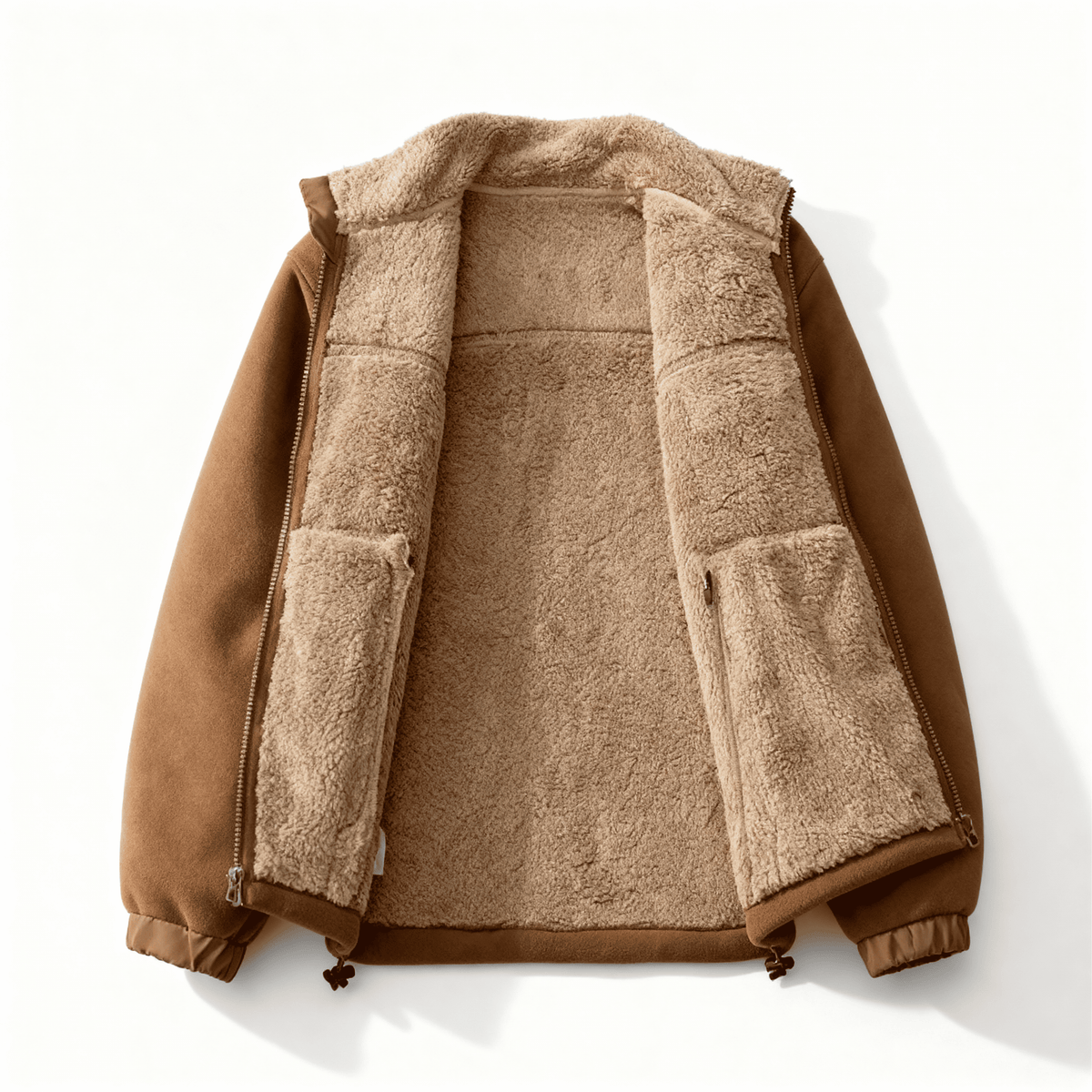 Veste doublée en polaire pour hommes, vue 2