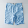 Short chino homme decontracte, coloris Bleu clair