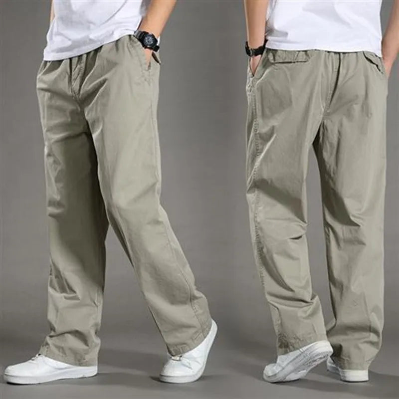 Pantalon Cargo Coupe Décontractée pour Homme, coloris Gris clair