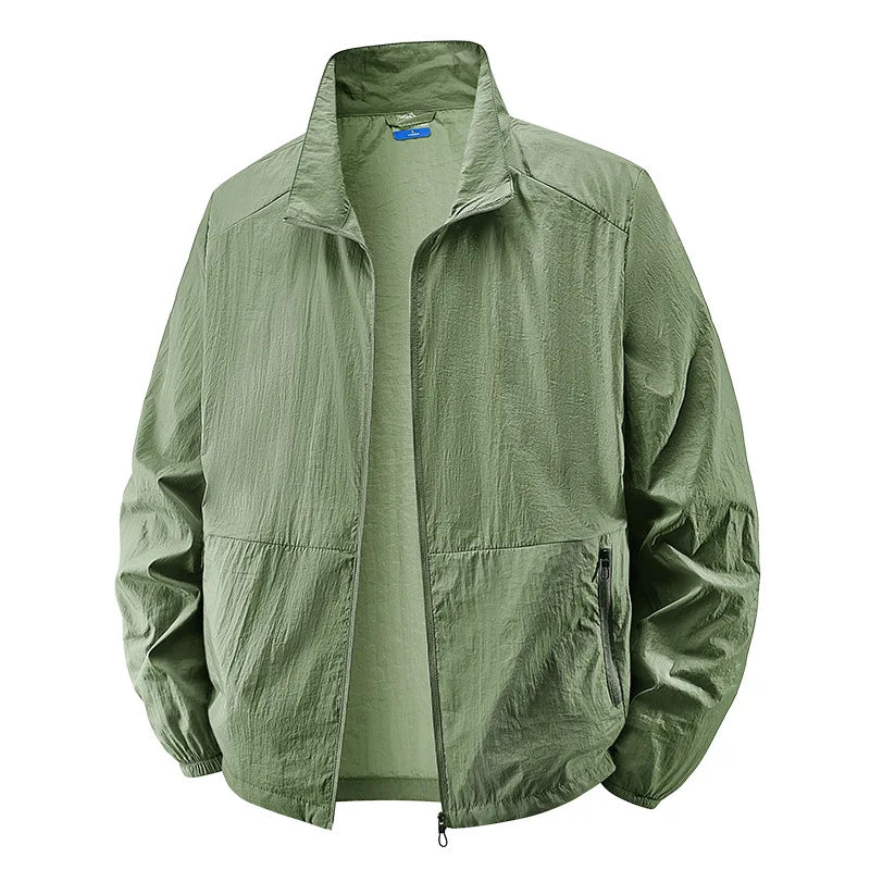 Veste homme multi poches, coloris Vert