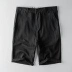 Short chino homme decontracte, coloris Noir