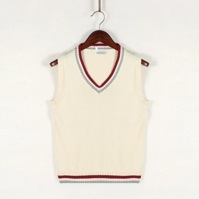 Gilet Sans Manches Col V Sculpté Homme, coloris Beige