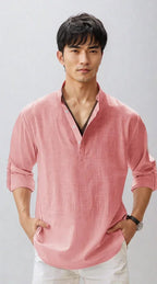 Chemise en lin pour homme, vue 2