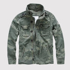 Veste classique à manches longues pour hommes avec poches