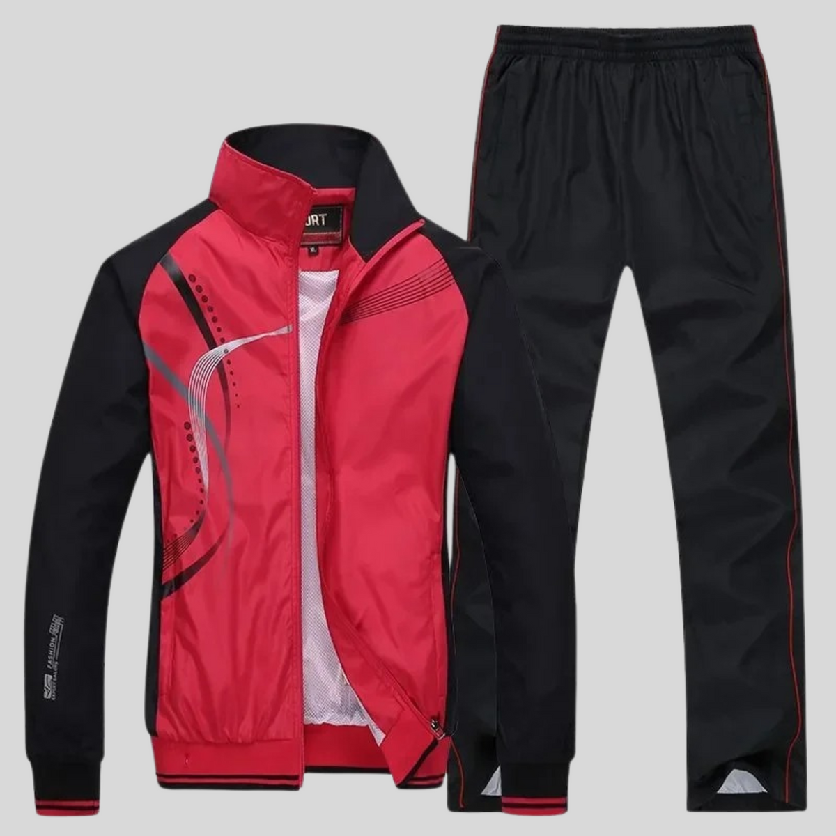 Ensemble de sport pour homme, coloris Rouge