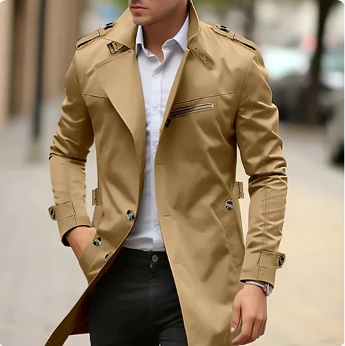 Manteau Trench Classique Homme, vue principale