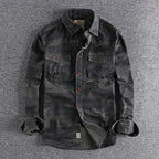 Chemise boutonnée homme, coloris Noir