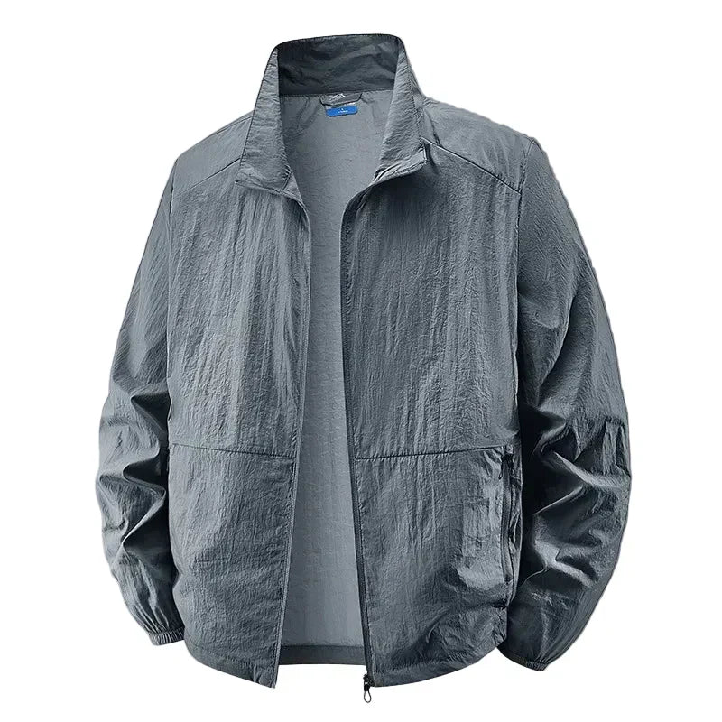 Veste homme multi poches, coloris Gris fonce