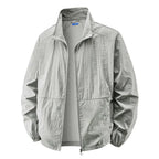 Veste homme multi poches, coloris Gris clair