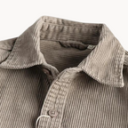 Chemise Boutonnée à Texture Côtelée pour Homme, vue 4