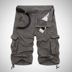 Short cargo homme, coloris Gris