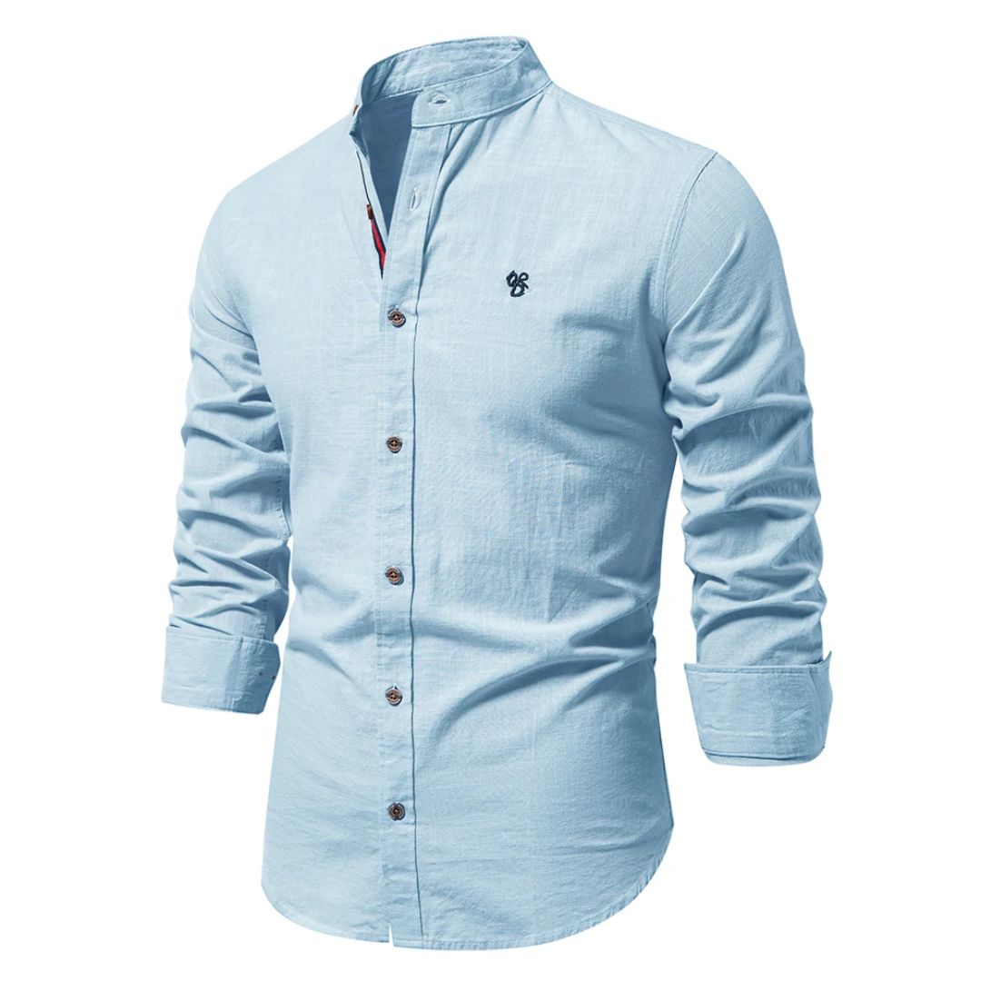 Chemise en Coton pour Homme, coloris Bleu clair