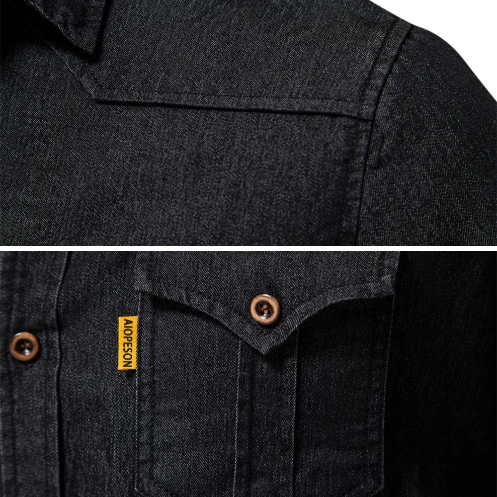 Chemise Homme en Jean Coupe Slim, vue 6