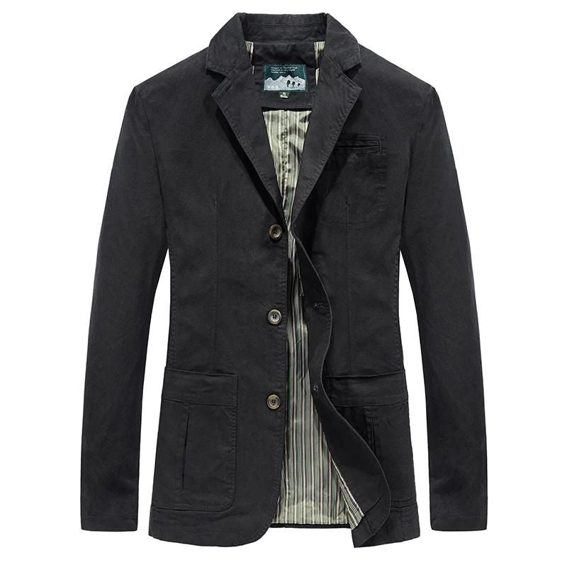 Blazer Décontracté, coloris Noir