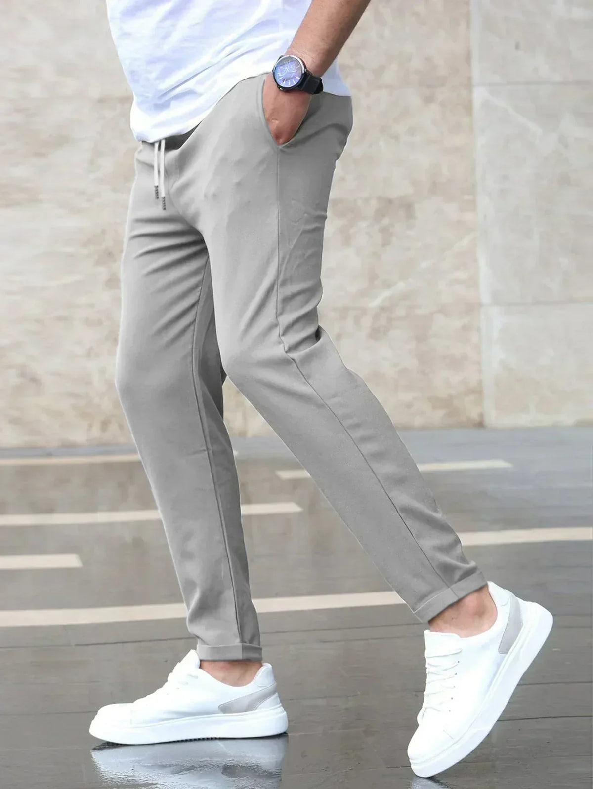 Jogging Slim Fit Homme, vue 2