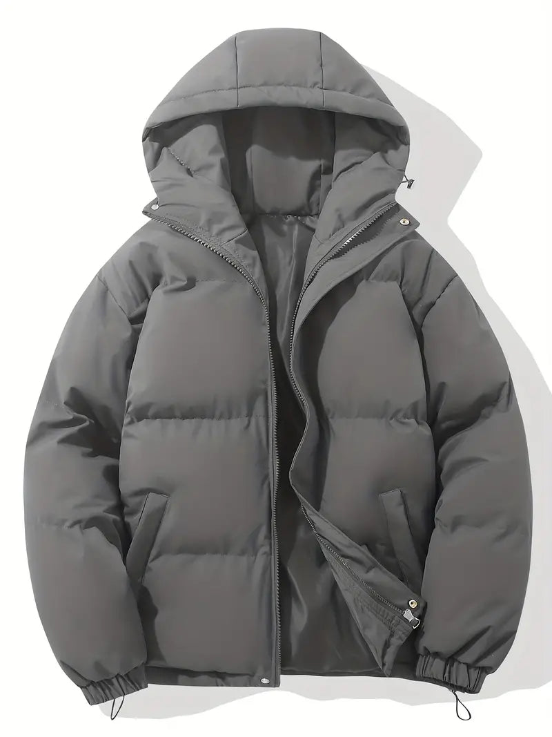 Veste Matelassée à Capuche pour Homme, coloris Gris foncé