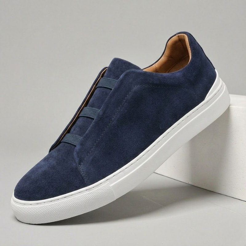 Baskets Décontractées pour Hommes, coloris Bleu marine