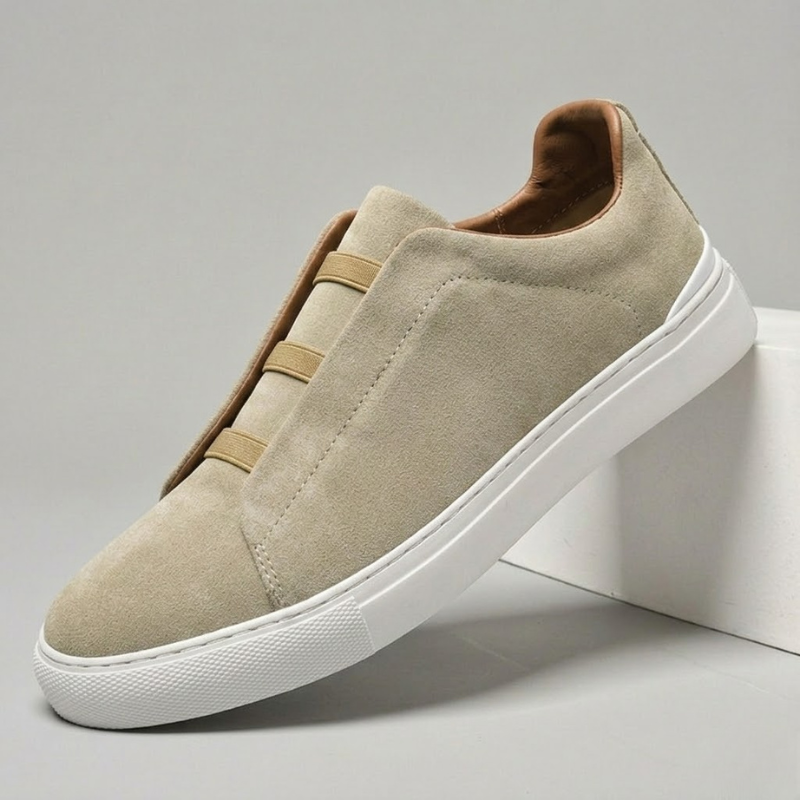 Baskets Décontractées pour Hommes, coloris Kaki