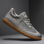 Baskets homme à lacets basses, coloris Gris