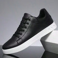 Baskets homme basses à lacets, coloris Noir