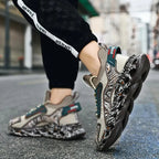 Baskets homme imprimé texturé, vue 10