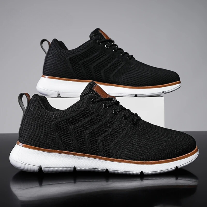 Baskets homme maille ajourée, vue 4