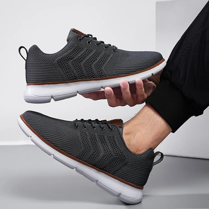 Baskets homme maille ajourée, vue 7