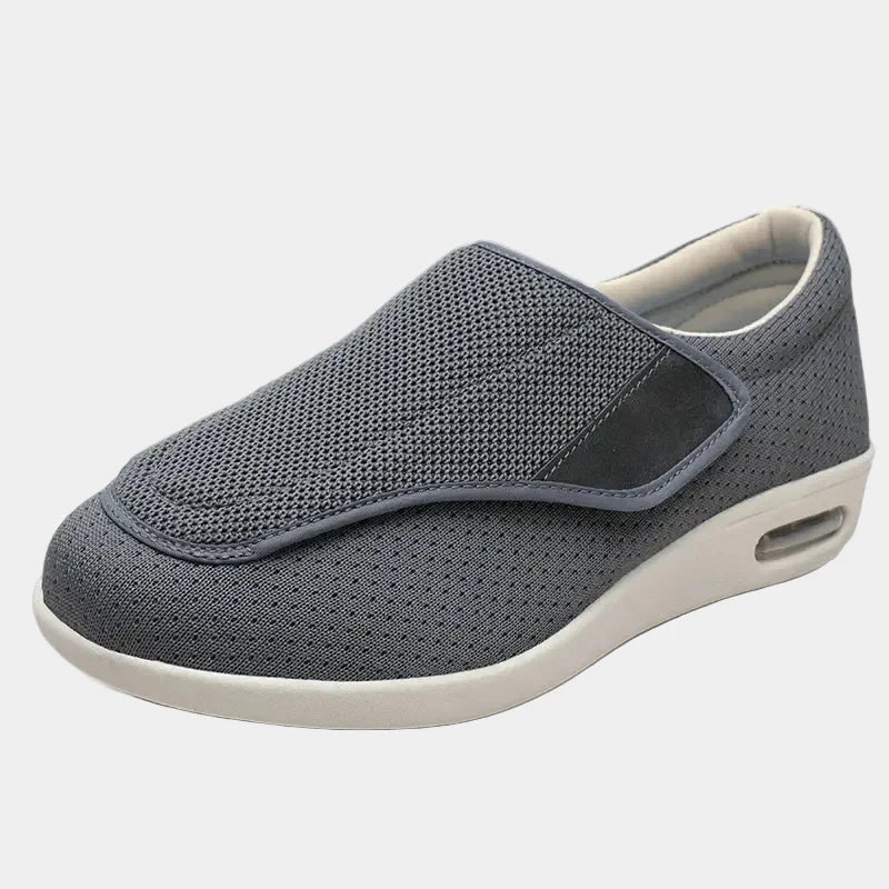 Baskets homme sans lacets, coloris Gris clair