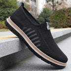 Baskets homme sans lacets semelle épaisse, vue 4