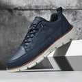 Baskets homme semelle crantée, coloris Bleu