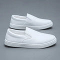 Baskets sans lacets pour homme, coloris Blanc