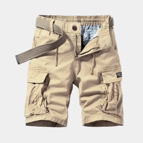 Bermuda cargo homme, coloris Beige