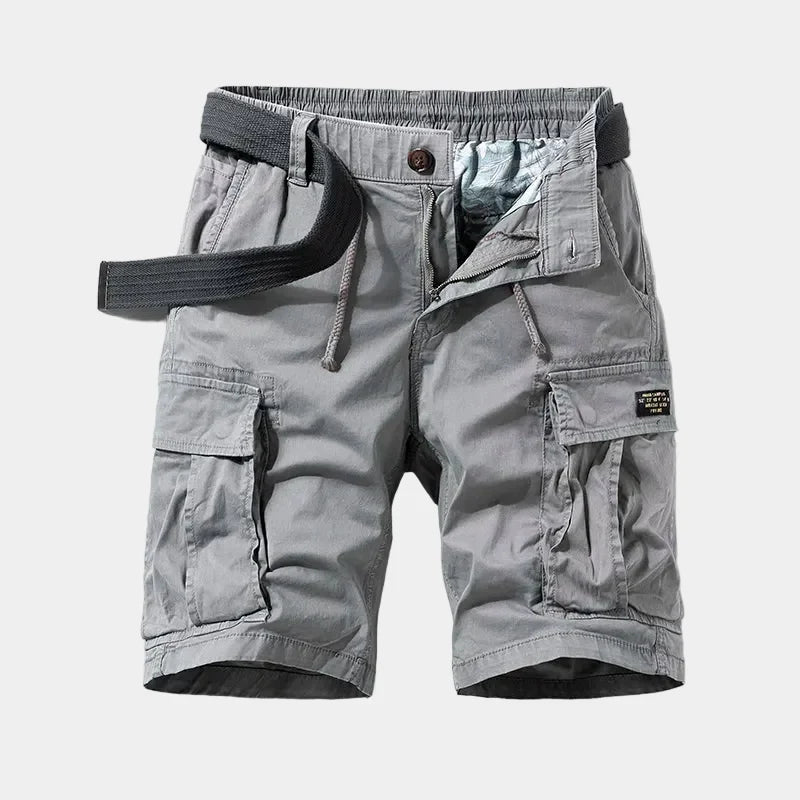 Bermuda cargo homme, coloris Gris