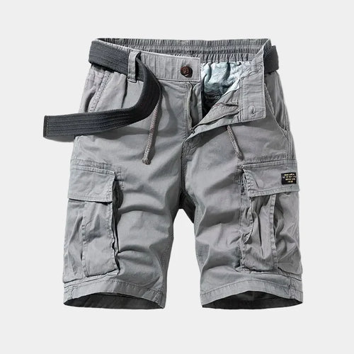 Bermuda cargo homme, coloris Gris