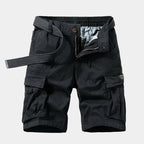 Bermuda cargo homme, coloris Noir