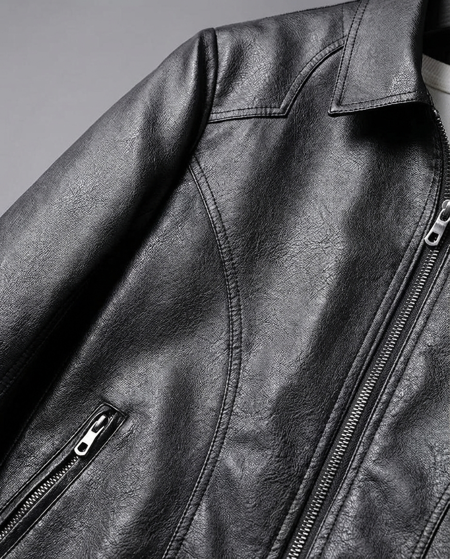 Blouson homme zippé col classique, vue 4