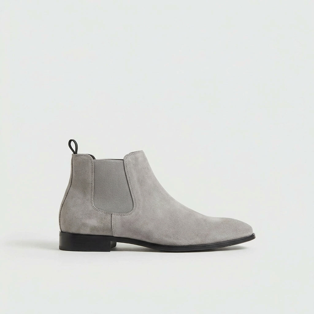 Bottines Chelsea homme classiques, coloris Gris clair