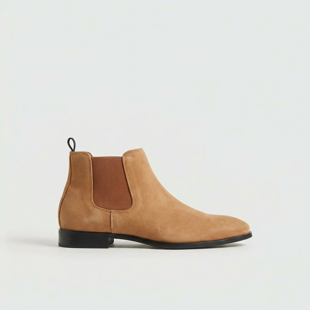 Bottines Chelsea homme classiques, coloris Marron