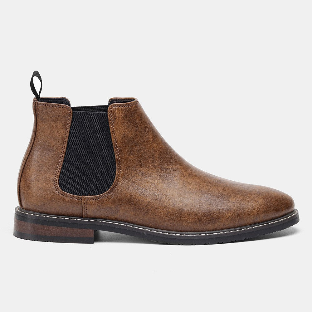 Bottines homme à empiècements élastiques, vue 9