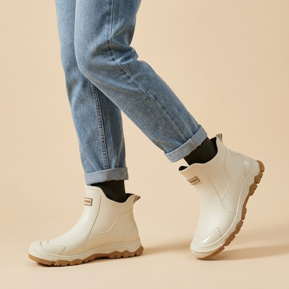 Bottines homme semelle crantée, vue 5