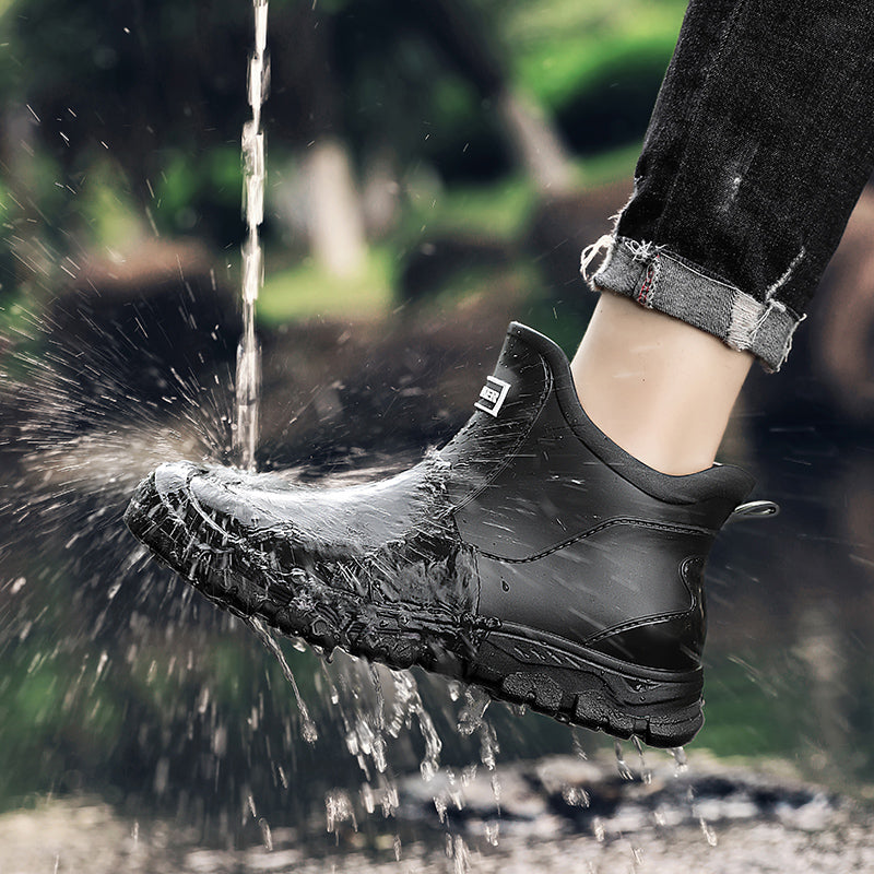 Bottines homme semelle crantée, vue 7