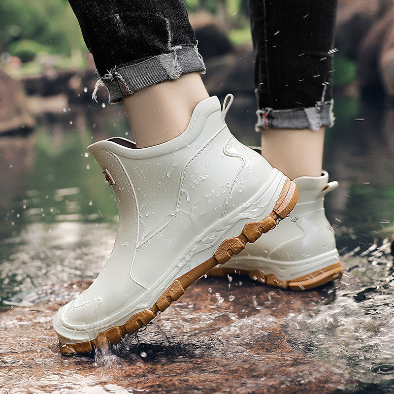 Bottines homme semelle crantée, vue 8