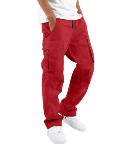 Pantalon Cargo Homme Coupe Ample à Jambes Larges, vue 14