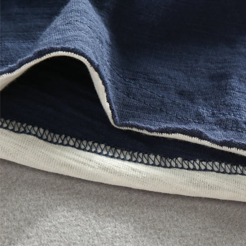 T-shirt Homme Décontracté en Coton Col V Manches Longues, vue 5
