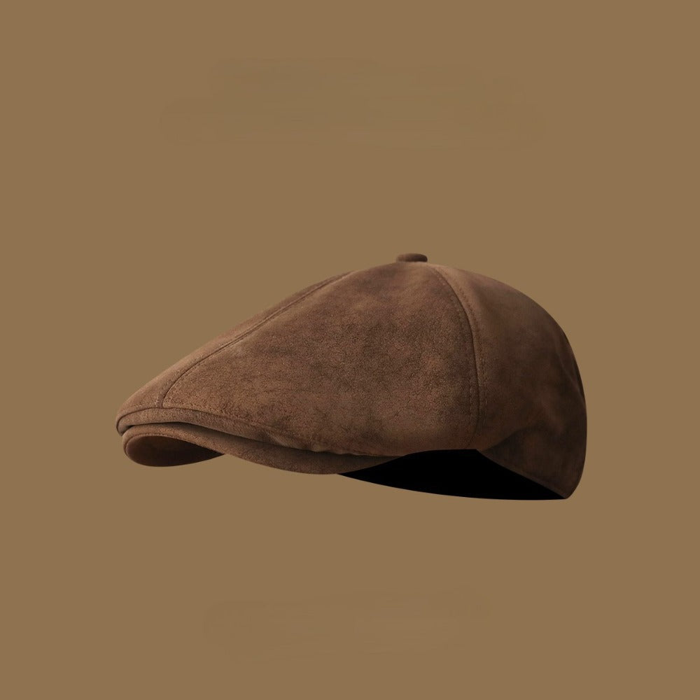 Casquette gavroche homme, coloris Marron
