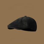 Casquette gavroche homme, coloris Noir