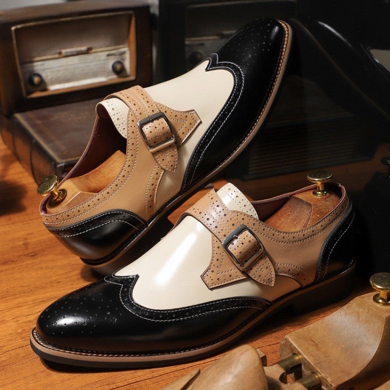Chaussures homme à boucle, vue 4