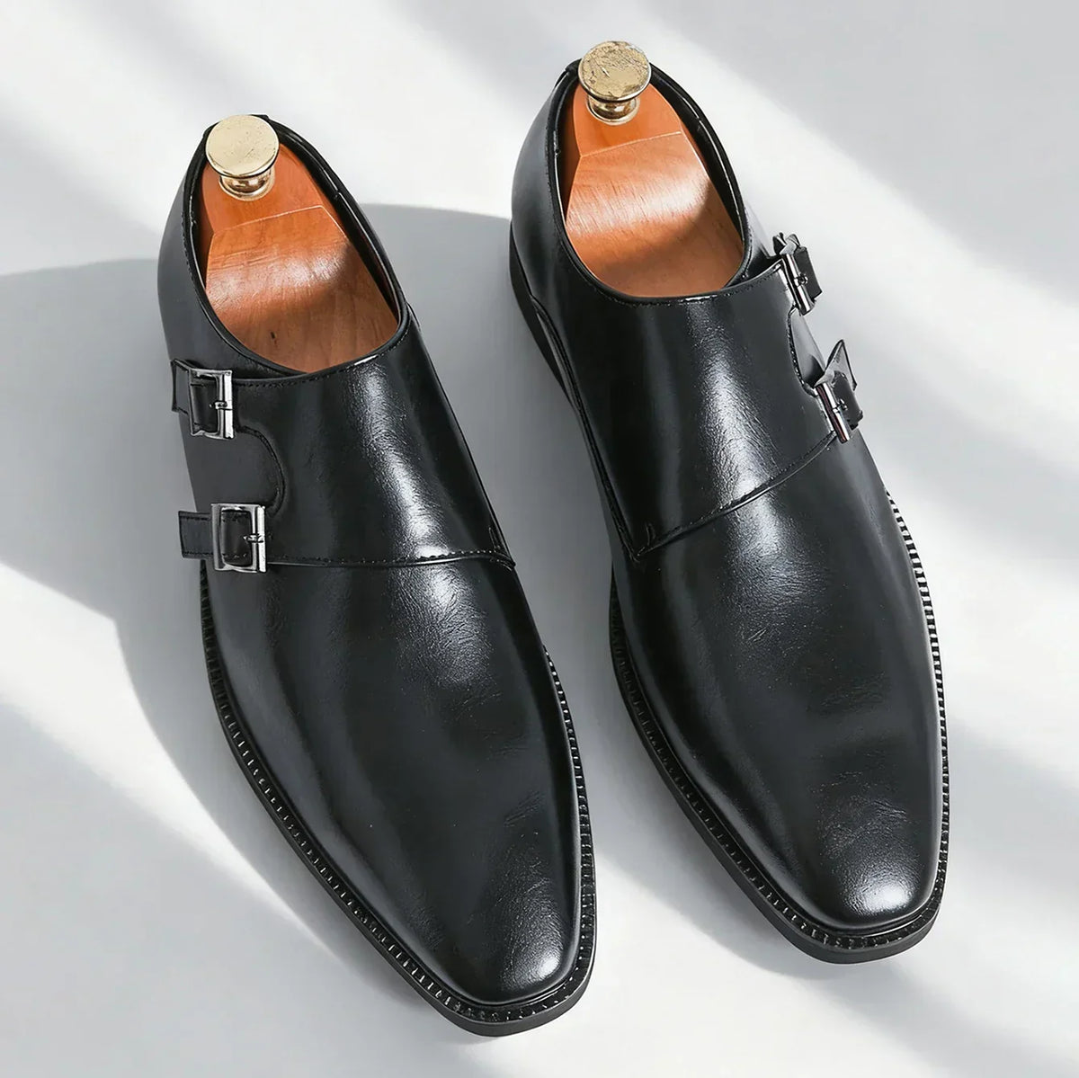 Chaussures homme à double boucle, vue 6