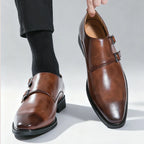 Chaussures homme à double boucle, vue 4